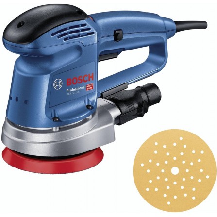 Elektriskā orbitālā slīpmašīna Bosch GEX 34-125, 340 W, 125 mm