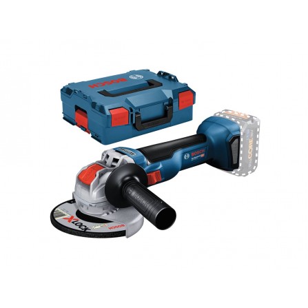 Akumulatora leņķa slīpmašīna Bosch X-LOCK GWX 18V-10, 125 mm + korpuss