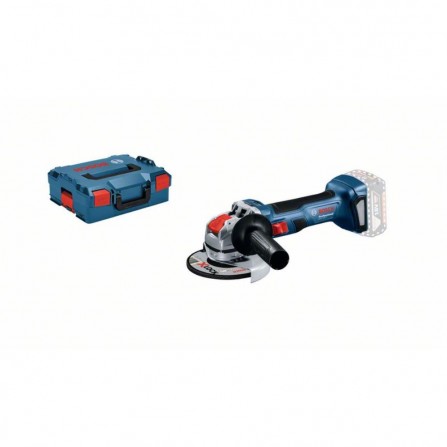 Akumulatora leņķa slīpmašīna Bosch X-LOCK GWX 18V-7, 18 V, 125 mm + korpuss