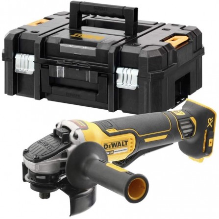 Dewalt akumulatora leņķa slīpmašīna DCG406NT-XJ, 125 mm, 18 V + korpuss