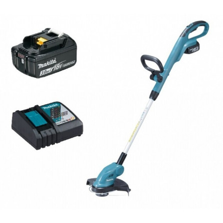 Akumulatora zāles pļāvējs-trimmeris Makita DUR181RF, 18 V, 1 x 3,0 Ah, lādētājs