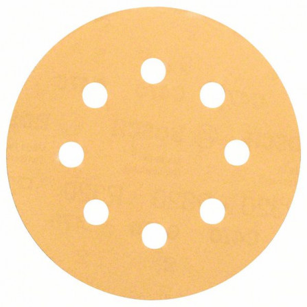 Bosch ekscentriskā slīppapīra komplekts, 115 mm, 60 120 240 smiltis, 6 gab.