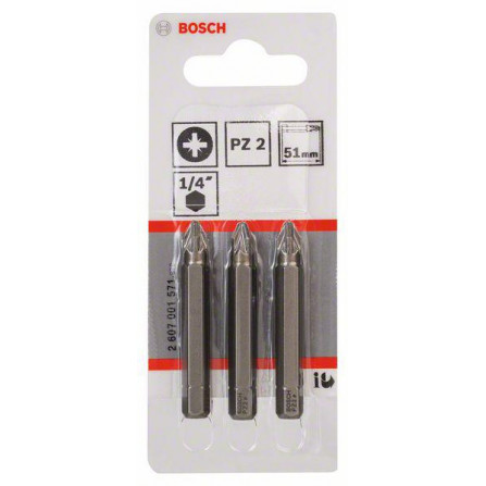 Bosch Twist uzgaļu komplekts, 3gab, 51mm, PZ2
