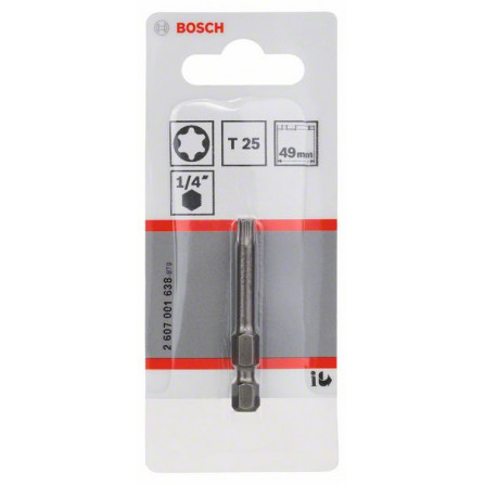 Bosch vītņurbis, 1 gab, T25, 49 mm