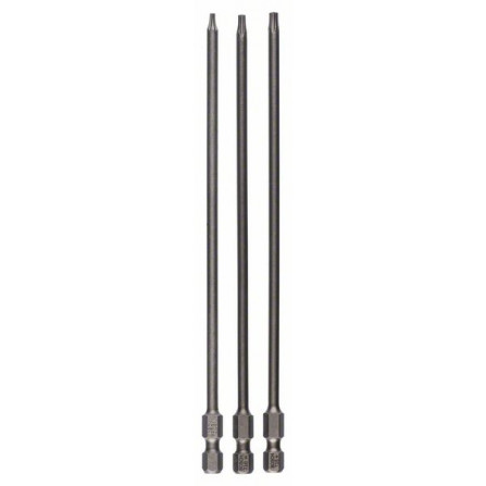 Bosch skrūvgriežu uzgaļu komplekts, 3 gab. 152 mm, T8, T10, T15
