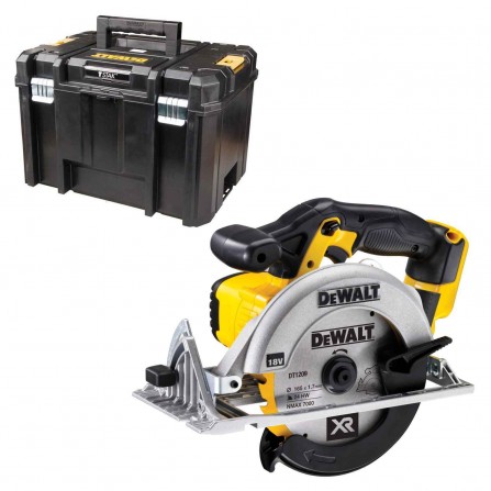 Dewalt akumulatora ripzāģis DCS391NT, 18 V, 165 mm + korpuss