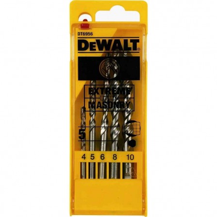 Dewalt betona urbjmašīnu komplekts DT6956, 4 - 10 mm, 5 gab