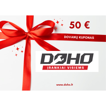 DOHO dāvanu kupons 50 EUR