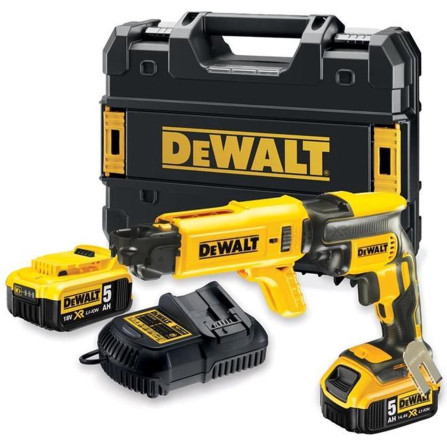 Dewalt bezvadu lentzāģu komplekts DCF620P2K komplekts 18V 2 x 5Ah lādētājs + korpuss