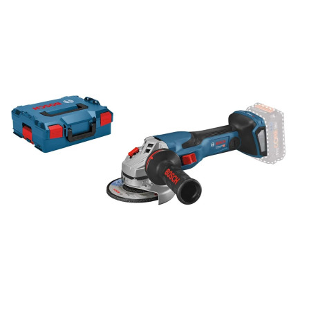 Akumulatora leņķa slīpmašīna Bosch BITURBO X-LOCK GWX 18V-15 C (06019H6400), 18 V, 125 mm + korpuss