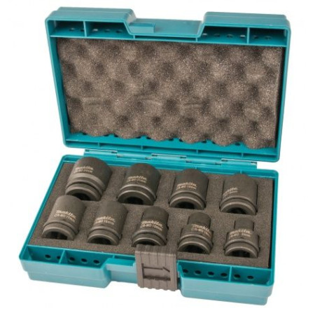 Trieciengriežu skrūvgriežu komplekts Makita D-41517, 1/2'', 9 gab.