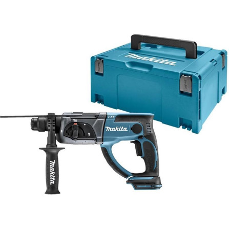 Akumulatora perforators Makita DHR202ZJ, 18 V + korpuss