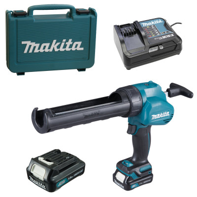 Bezvada patronpistole Makita CG100D (+2x akumulatori + lādētājs + futrālis)