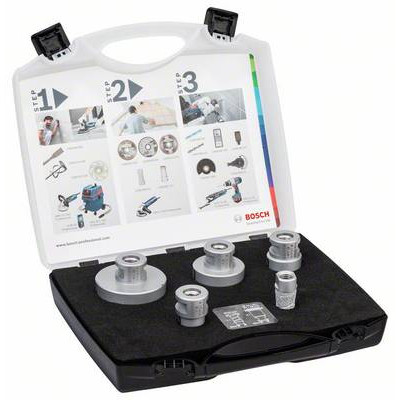 5 daļīgs dimanta urbjmašīnu komplekts, Bosch 2 608 576 669 (68 mm, 51 mm, 35 mm, 25 mm, 20 mm)