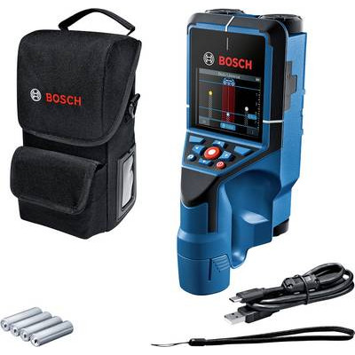 Vietas noteikšanas ierīce Wallscanner Bosch D-tect 200 C ar 4x 1,5 V LR6 akumulatoru (AA)
