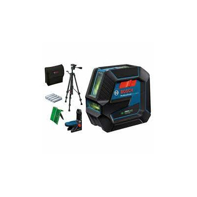 Lāzera līmenis Bosch GCL 2-50 G (ar statīvu, ar somu)