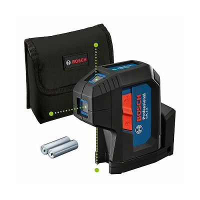 Lāzera līmenis Bosch GPL 3 G 30 m (ar pārnēsāšanas somu)