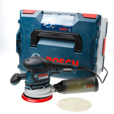 Ekscentriskā slīpmašīna Bosch GEX 40-150 (ar kārbu L-BOXX 238)