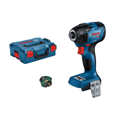 Akumulatora triecienurbjmašīna Bosch GDR 18V-210 C (ar L-BOXX 136 un Bluetooth moduli bez lādētāja un akumulatora)