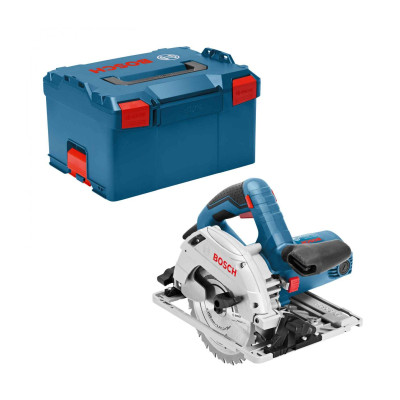 Akumulatora manuālais ripzāģis Bosch GKS 18V-57-2 (bez lādētāja un akumulatora ar korpusu L-BOXX 238)