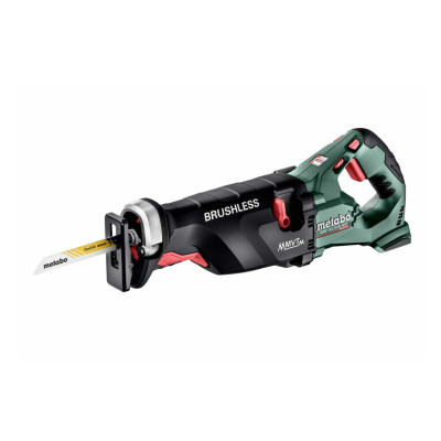 Bezvadu bezsuku virzuļzāģis Metabo SSEP 18 LTX BL MVT (MetabOX 165 L, bez akumulatora un lādētāja)