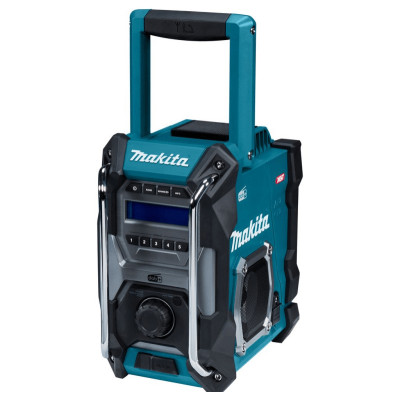 Bezvadu būvlaukuma radio Makita MR003G (DAB+, FM, AUX izturīgs pret šļakatām, triecieniem)
