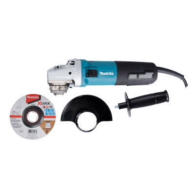 Makita elektriskā leņķa slīpmašīna GA5080RX02, 1400 W, 125 mm