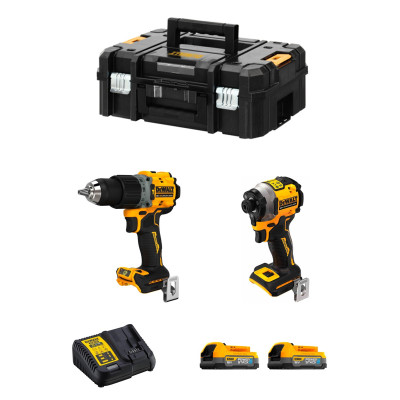 Dewalt akumulatora instrumentu komplekts DCK2050E2T, 18V (2x1,7 Ah)
