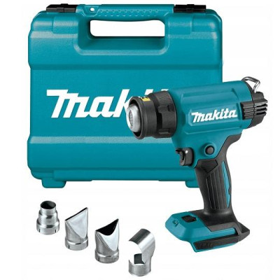 Makita bezvadu tehniskais matu žāvētājs DHG181ZK, 18 V (bez akumulatora un lādētāja)