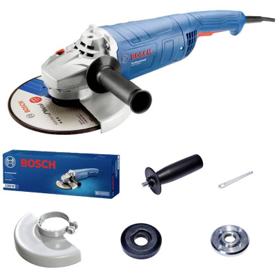 Bosch elektriskā leņķa slīpmašīna GWS 2200 J, 2000 W, 230 mm, 06018F4000