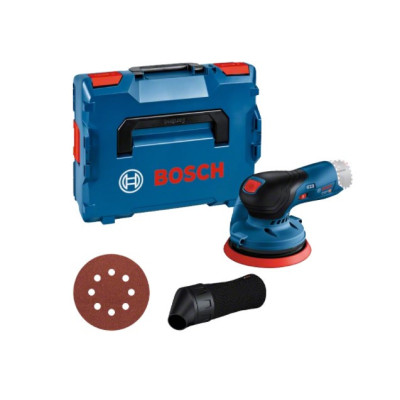 Bosch bezvadu ekscentriskā slīpmašīna GEX 12V-125, 125 mm, 0601372100 (bez akumulatora un lādētāja)