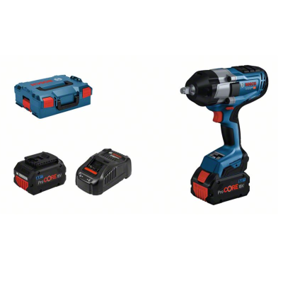 Bosch akumulatora triecienatslēgu komplekts GDS 18V-1000, 18 V, 1000 Nm