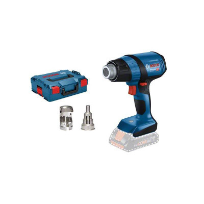 Bosch bezvadu celtniecības pūtējs GHG 18V-50 + sprauslas, 06012A6501