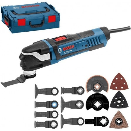 Elektriskais multiinstruments Bosch GOP 40-30, 400 W, futrālis + piederumu komplekts