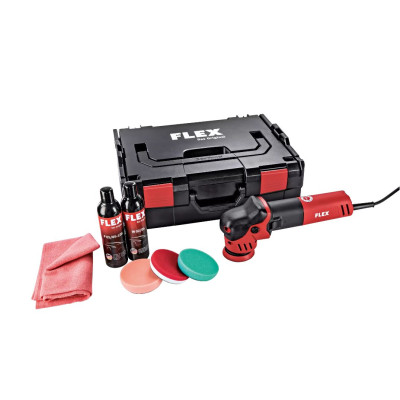 Flex elektriskais ekscentriskais pulētājs XFE 7-12 80 P + korpuss, 700 W, 80 mm