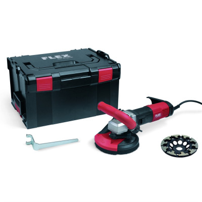 Flex elektriskā betona slīpmašīna LDE16-8 125R, 1600 W, 125 mm + korpuss