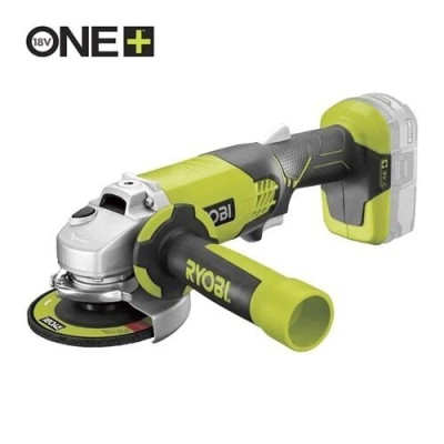Ryobi akumulatora leņķa slīpmašīna R18AG-0, 18 V ONE+, 115 mm (bez akumulatora un lādētāja)