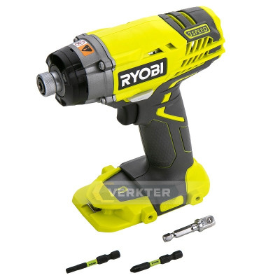 Ryobi bezvadu trieciena draiveris R18ID3-0, 18 V ONE+, 220 Nm (bez akumulatora un lādētāja)