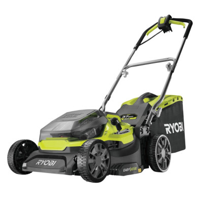 Ryobi bezvadu zāles pļāvējs RY18LMH37A-225, 18V, 230V (2x2,5 Ah akumulatori un lādētājs)