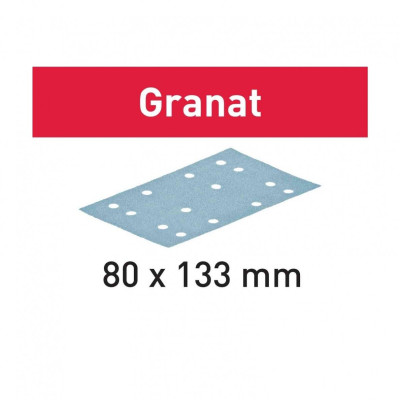 Festool slīppapīrs Granat STF 80x133 P120 GR/10 (10 gab.)