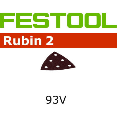 Festool slīppapīrs STF V93/6 P120 RU2/50 Rubin 2 (50 gab.)