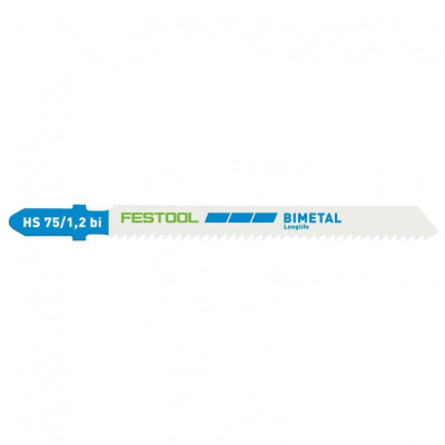 Festool slīpzāģis METAL STEEL/STAINLESS STEEL HS 75/1,2 BI/5 (5 gab.)