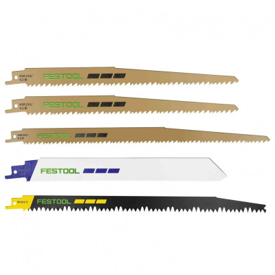 Festool zāģu komplekts lineārajam zāģim RS-Sort (5 gab.)