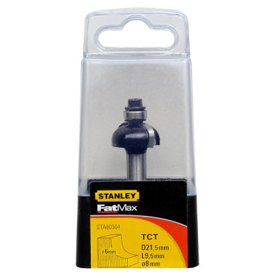 Bit, Router TCT, Cove R6x21.5mm Bit, Router TCT, Cove R6x21.5mm
