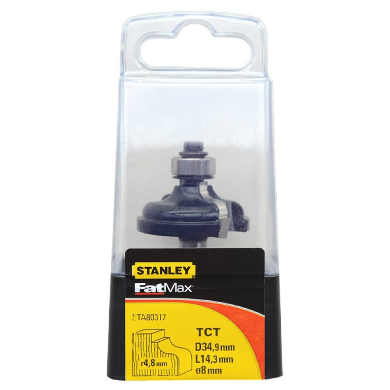 Bit, Router TCT, Ogee Filet, R4.8x34.9m Bit, Router TCT, Ogee Filet, R4.8x34.9m