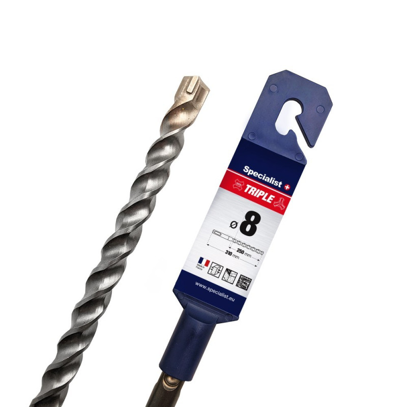 Booster-plus Hammer Drill Bit 8/250 x 310 mm Booster-plus Hammer Drill Bit 8/250 x 310 mm