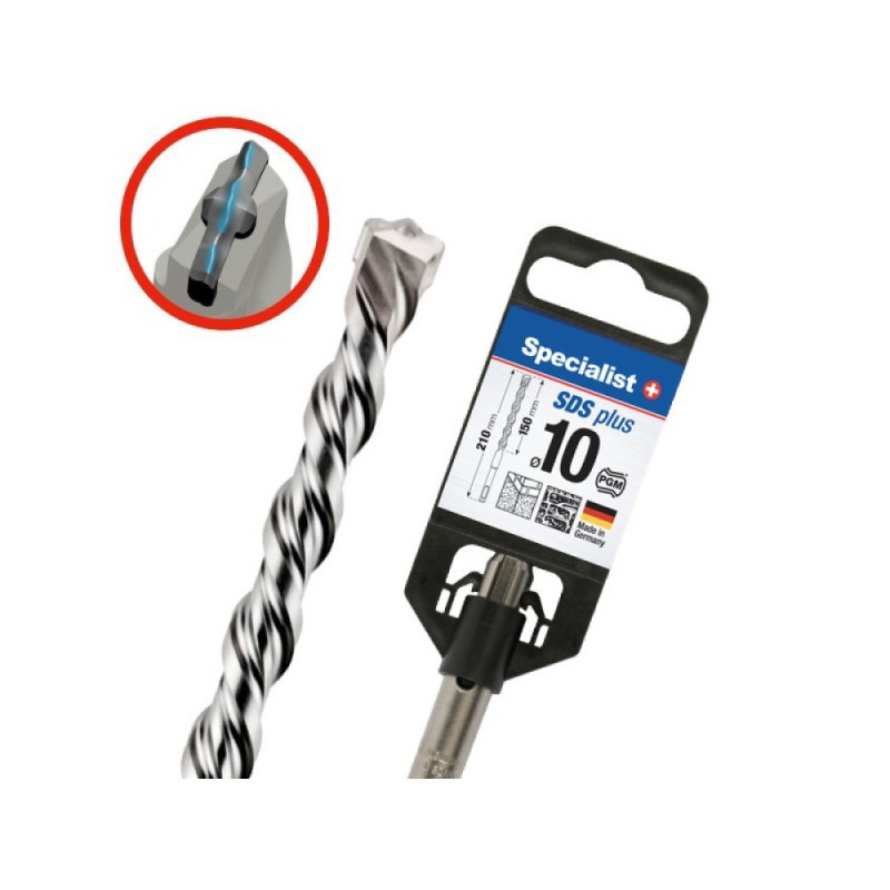 Hammer Drill Bit SDS Plus 10,0x150/210 Hammer Drill Bit SDS Plus 10,0x150/210