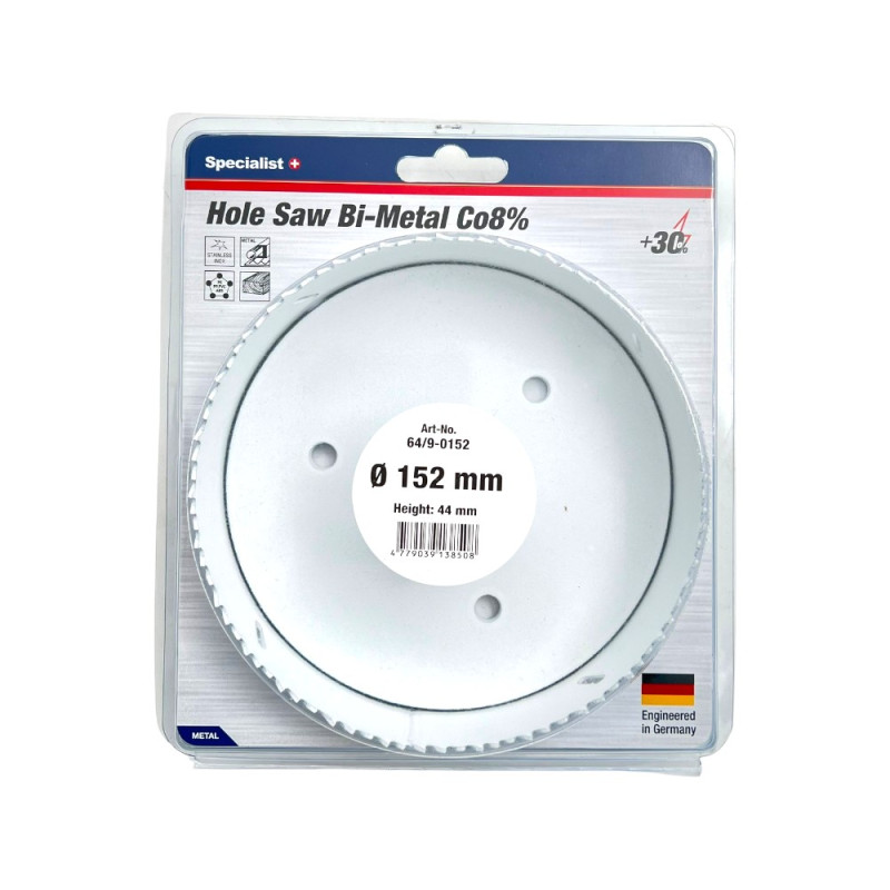 Hole saw SPECIALIST+ Bi-Metal 152 mm Hole saw SPECIALIST+ Bi-Metal 152 mm