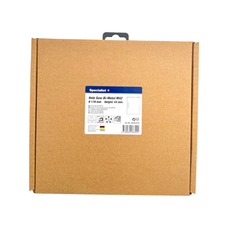 Hole saw SPECIALIST+ Bi-Metal 178 mm Hole saw SPECIALIST+ Bi-Metal 178 mm