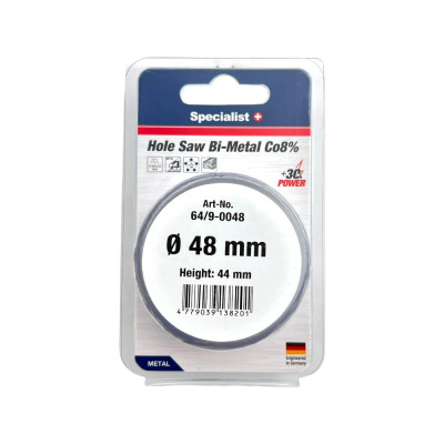Hole saw SPECIALIST+ Bi-Metal 48 mm Hole saw SPECIALIST+ Bi-Metal 48 mm